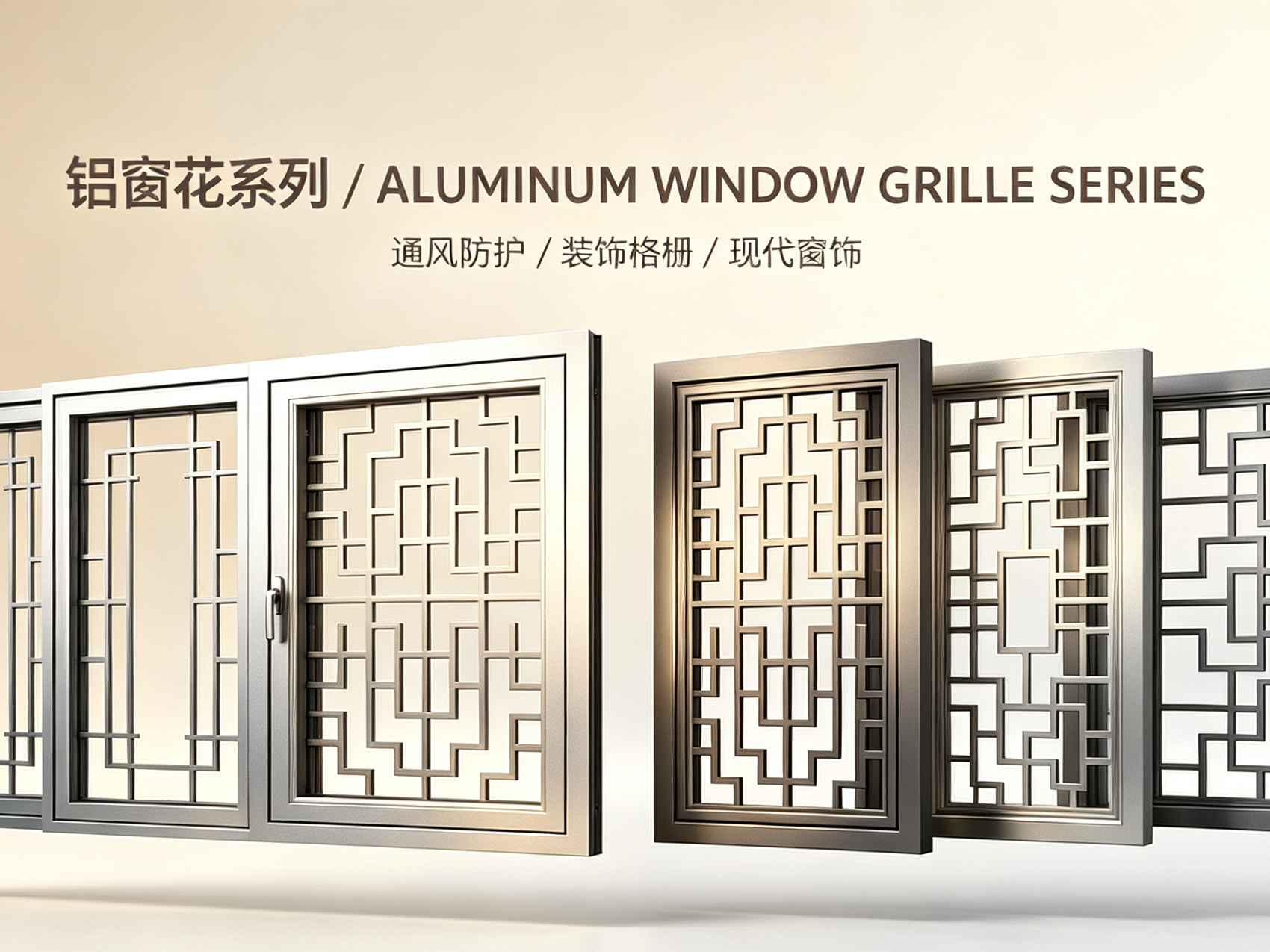 Aluminum Window Grille
